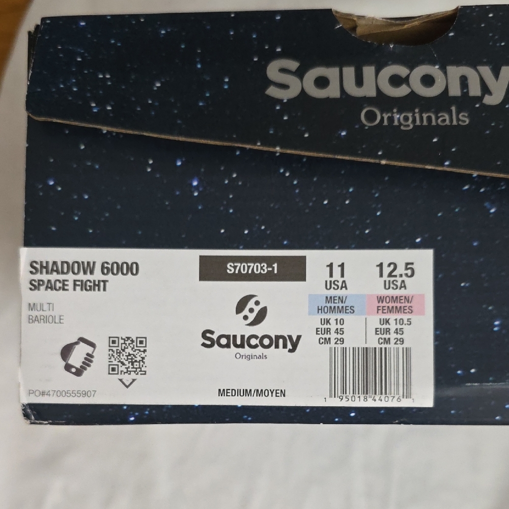 Saucony Shadow 6000 Space Fight Multi-Color Sneakers